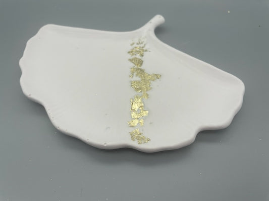 Handcrafted Ginkgo Leaf Catch-All Tray